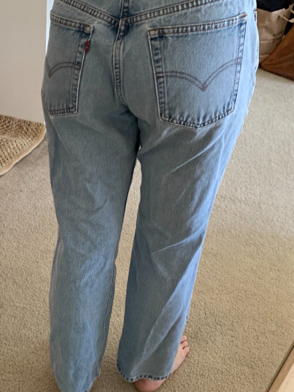 Light wash mid rise 517 slim fit Levis - Picture 2 of 9